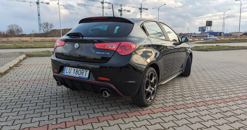 Alfa Romeo Giulietta cena 48000 przebieg: 175396, rok produkcji 2017 z Lublin małe 46